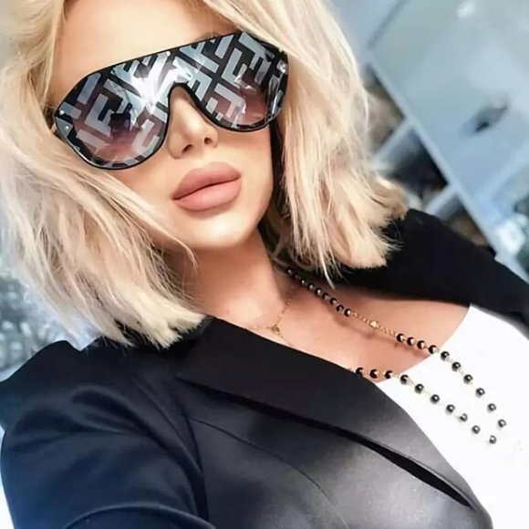 fendi shield sunglasses